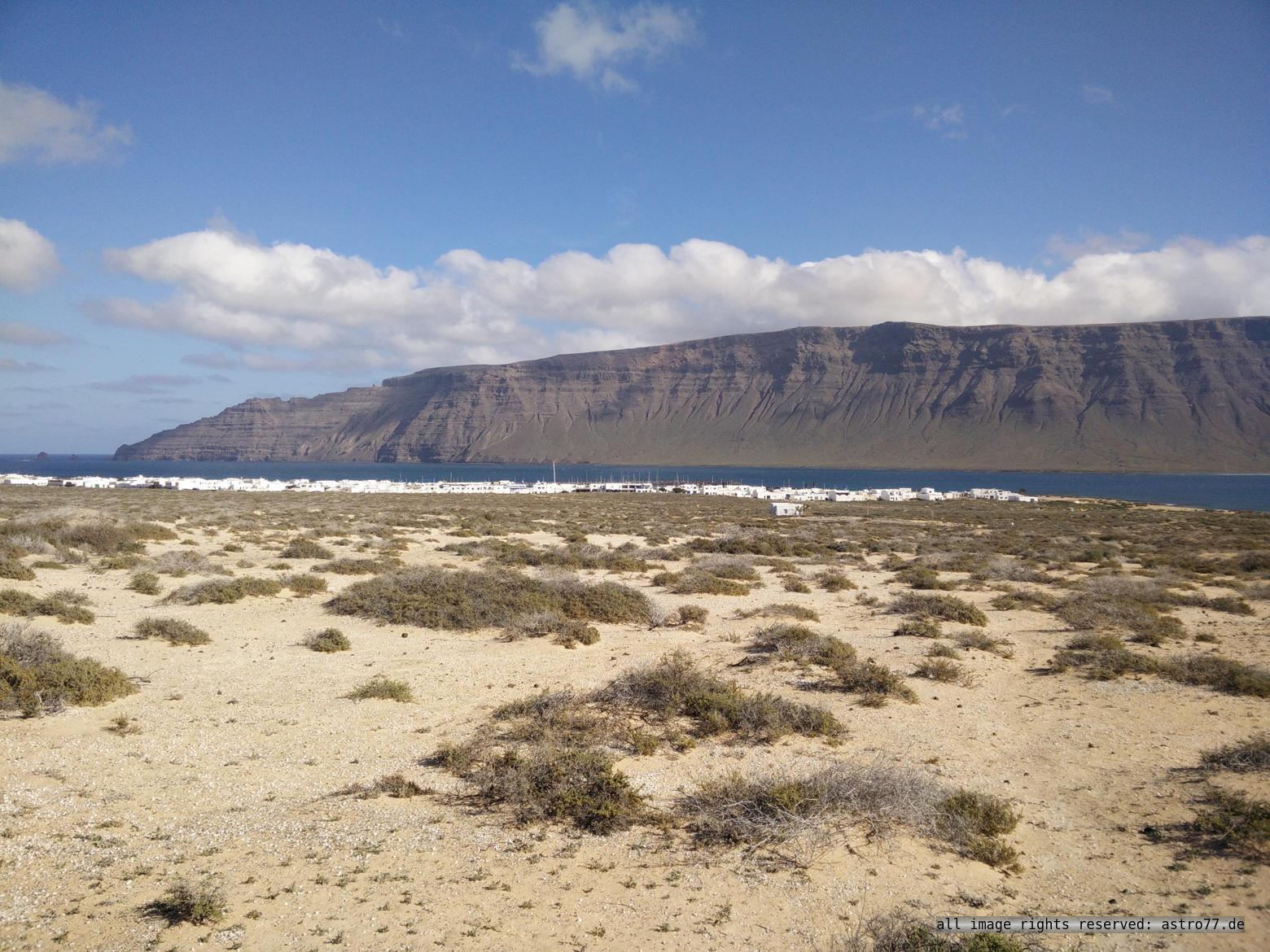 La Graciosa main settlement